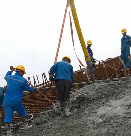 最考驗(yàn)泵車澆筑技術(shù)的活，你干過(guò)嗎？